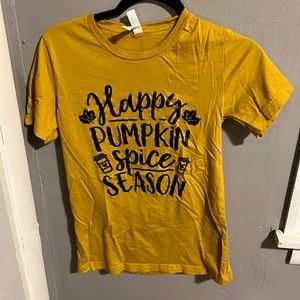 Mustard yellow t-shirt